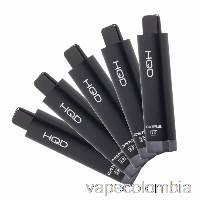 Kit Vape Completo [paquete De 5] Hqd Cuvie Plus 2.0 9000 Desechable